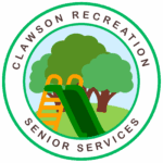 Logo for the city of Clawson Michigan's Recreation Department, Senior Services.