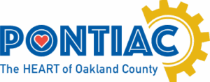 Logo for the city government of Pontiac Michigan.